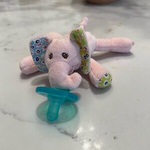 New Elephant Wubbanub Pacifier